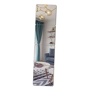 Wall Mirror Full Length, on Door Mirror, Cheap Mirror Acrylic, shatterproof - Picture 1 of 7