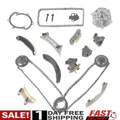 For 2007-2011 Cadillac STS 2011-2015 GMC Acadia 3.6L Timing Chain Kit Water Pump - Image 1 of 4