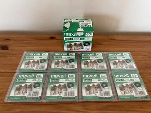 8x Maxell 60 min DVD-R Blank 8cm Camcorder Discs 2.8GB Double sided Sealed - Picture 1 of 7
