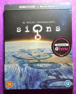 New & Sealed Signs 4K Steelbook - Picture 1 of 8