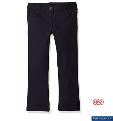 Uniforme Escolar Nautica Niñas Bootcut Sarga Pantalón Azul Marino 16 Regular Foto 1 de 4