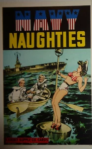 Navy Naughties - póster de tarjeta de ventana - Imagen 1 de 1