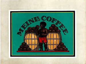 Original vintage poster print MEINL'S COFFEE c.1920 - Picture 1 of 1