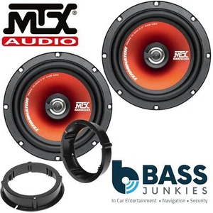 MTX 6.5" 450 Watts 2 Way Rear Door Car Speaker Kit Fits VW POLO 9N/9N3 2001-09 - Picture 1 of 8
