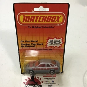 1983 MATCHBOX SUPERFAST #15 GRAY SILVER FORD SIERRA XR4i 1/64 MIP MACAO - Picture 1 of 5