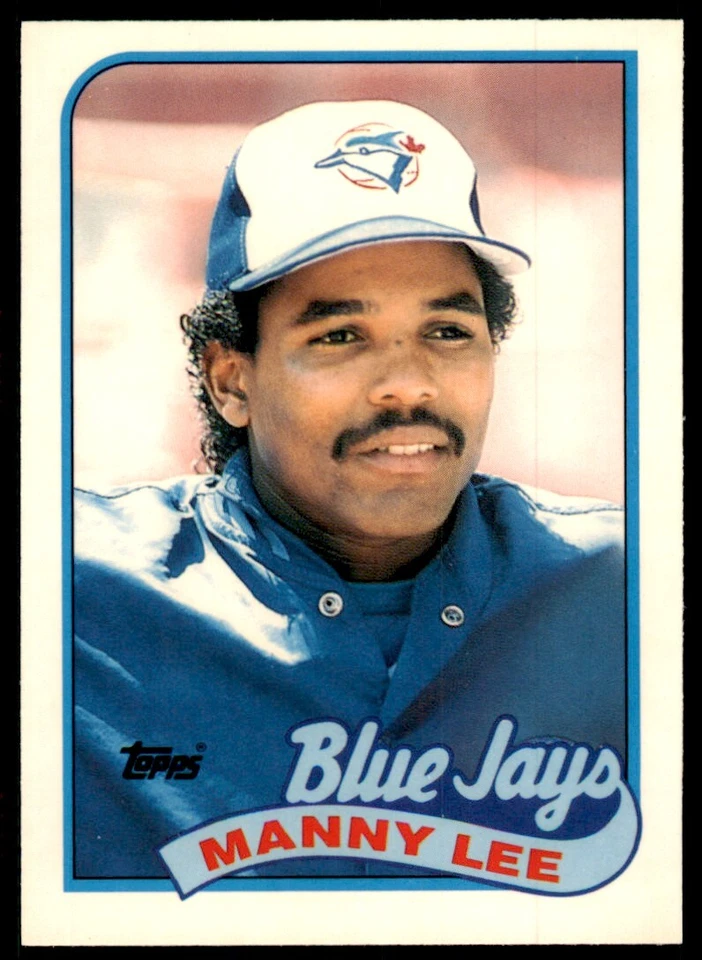 1989 Topps Tiffany Manny Lee Toronto Blue Jays #371 - Image 1 of 2