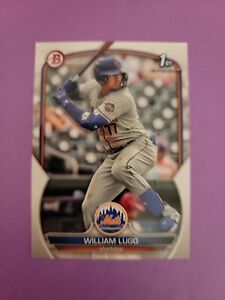 2023 Bowman Prospects #BP-141 William Lugo - Mets de New York