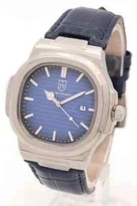 RELOJ PULSERA HOMBRE FRANK SCHMIDT EMBAJADOR CON ESFERA AZUL TEXTURIZADA CON R 3 ATM - Imagen 1 de 4