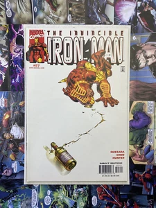 The Invincible Iron Man #27 (2000) Marvel Comics JOE QUESADA SEAN CHEN - Foto 1 di 2
