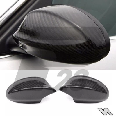 CARBON FIBER REPLACEMENT MIRROR COVERS BMW 3 SERIES E90 E91 PRE LCI - Image 1 of 4
