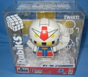 Bandai America - Rubik's Charaction Cube Puzzle MS Gundam, RX-78-2 Gundam - Picture 1 of 2