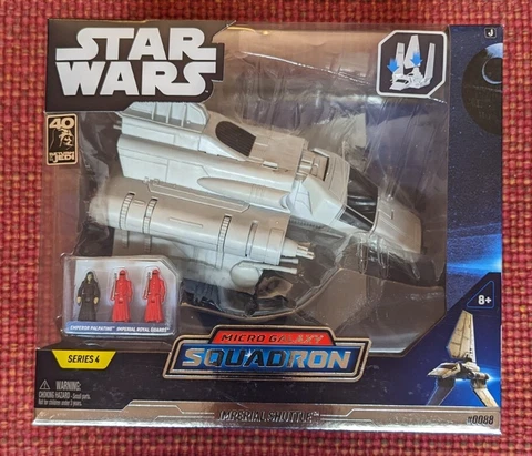 Star Wars Micro Galaxy Squadron Imperial Shuttle 40th Anniversary #0088 Series 4 Cover
