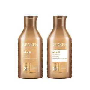 REDKEN All Soft Shampoo and Conditioner 10.1 oz.