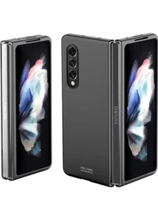 Vizvera Designed for Samsung Fold 3 Hülle 2021 Schwarz - Bild 1 von 8