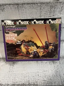 New K'NEX Cyberbugs Wormoid power pack motorized 1995 toy Rare SEALED - Picture 1 of 10