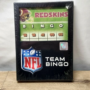 NFL Washington Redskins Team Bingo Game Football Sealed NWT - Picture 1 of 3