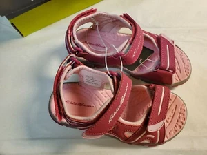 SANDALIAS EDDIE BAUER DE NIÑA PEQUEÑA *PHINNEY* COLOR ~ ROSA FUCSIA TALLA 13 - Imagen 1 de 4