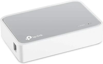 TP-LINK 5 Port Fast Ethernet 10/100Mbps Network Switch Desktop RJ45 - TL-SF1005D - Image 1 of 2