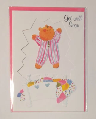 Avocado Get Well Soon Card Original Packaging w/Envelope Notecard Sympathy Card - Image 1 of 2