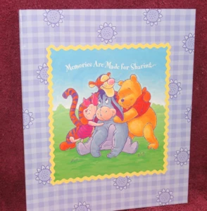 Hallmark Pooh Scrapbook 3 anelli album kit - i ricordi sono fatti per la condivisione - Foto 1 di 7
