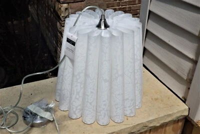 Laura Ashley Lighting Selby Medium Pendant Light 16 inches wide 14 1/2 tall New - Image 1 of 4