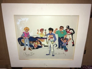 Speed Racer Mach 5 LIMITED EDITION ANIMATION SERICEL Racer X-INCOMPLETE - Bild 1 von 2
