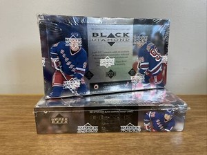 2 BOXES of 1996-97 Upper Deck Black Diamond Hockey Box - Factory Sealed !!