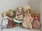 Lof Of 5 Effanbee Mixed Dolls Sold As Is