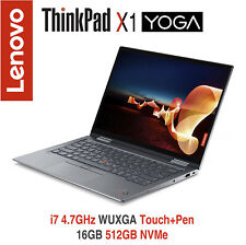 ThinkPad X1 Yoga i7 4.7GHz WUXGA Touch Pen 16GB 512GB IR 3Y Premier+ADP Warranty
