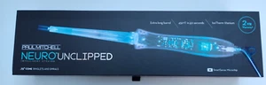 Paul Mitchell Neuro Unclipped Curling Iron Black/Silver - 0.75 Inch Cone - Picture 1 of 7
