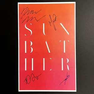 Deafheaven Signed Sunbather Poster, Exact Proof (Band Autograph NOT Vinyl / CD) - Picture 1 of 8