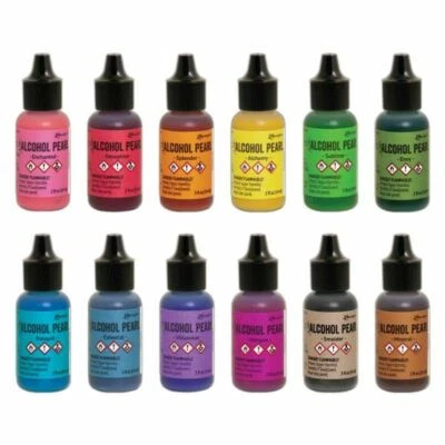 TIM HOLTZ Ranger Alcohol Ink PEARLS 14 ml - 12 Colours - image 1 of 2