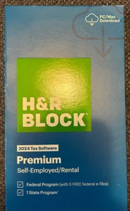 H&R Block Tax Software Premium 2024 ( get the PC/MAC details now) - Picture 1 of 1