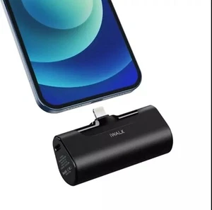 iWALK LinkPod4 4500mAh Portable iPhone IPad Charger Pocket Sized Black DBL4500L - Picture 1 of 9