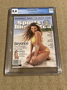 Beyonce Sports Illustrated CGC 9.4 White Pages (Classic Swimsuit Ed.)- 2007