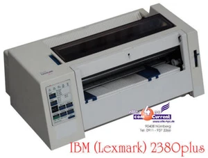 dot-Matrix Lexmark 2380 For Ms-dos Windows 95 98 XP 7 Also As Lexmark 2580 - Picture 1 of 1