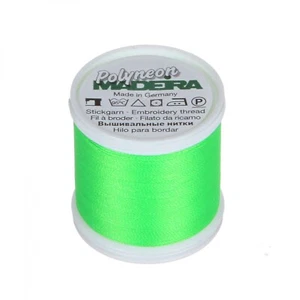 MADEIRA - #1850 - Fluorescent M. Green -Polyneon Embroidery Thread- 440 yards - Picture 1 of 1