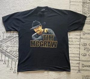 Tim McGraw Vintage 2000 Konzert T-Shirt Gr. XL Extra Large Double Sided Tee - Bild 1 von 4