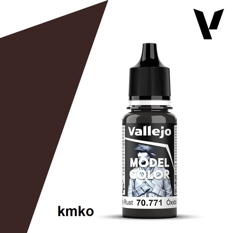 Vallejo mc 56 70.771 Dark Rust, Dunkler Rost kmko 18ml