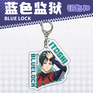 BLUE LOCK Rin Itoshi Pendant Keychain Accessory Animation Gift Cute Collect Key - Picture 1 of 2