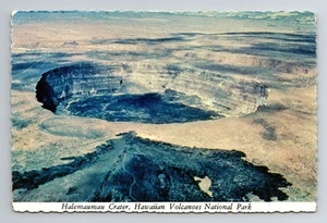 Postal 6x4" Hawaii - Cráter Halemaumau (Halemaʻumaʻu) - Isla Grande - Volcán - Imagen 1 de 2