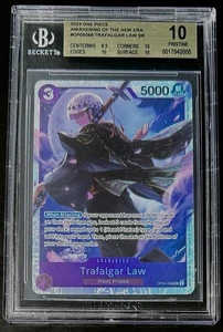 BGS 10 One Piece OP05-069 SR Trafalgar Law - English - Awakening of the New Era - Picture 1 of 2
