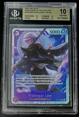 BGS 10 One Piece OP05-069 SR Trafalgar Law - English - Awakening of the New Era - Image 1 of 2