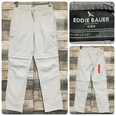 Pantalones Cortos de Senderismo Convertibles Eddie Bauer Gris Juvenil M 10-12 (Costura 25) Foto 1 de 4