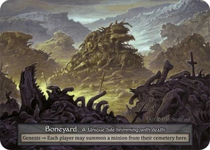 Boneyard 1x Beta SCR Sorcery Contested Realm Unique MINT site - Picture 1 of 1