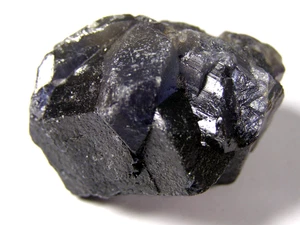 ESPECIMEN DE FLUORITA JOHN AZUL NATURAL TREAK CLIFFE 5,1 x 4,4 x 3,4 cm 111 gms #A - Imagen 1 de 7