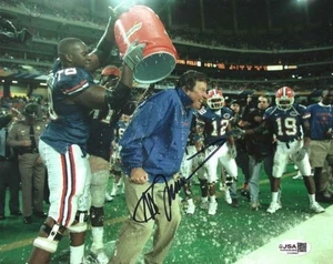 Autographed STEVE SPURRIER University of Florida Gators 8x10 photo - w/ JSA COA - Picture 1 of 1