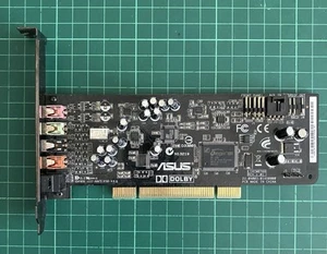 ASUS XONAR Dolby Digital 5.1 PCI Desktop Sound Audio Card SPDIF Surround - Bild 1 von 6