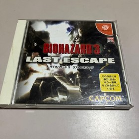 BIOHAZARD 3 LAST ESCAPE Resident Evil Dreamcast Japan DA