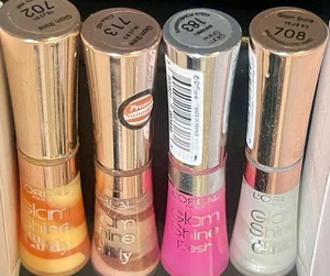 LOTE DE 4 Brillo Labial Loreal Glam Shine Diamond - Surtido - NUEVO LGS4pc02 - Imagen 1 de 3